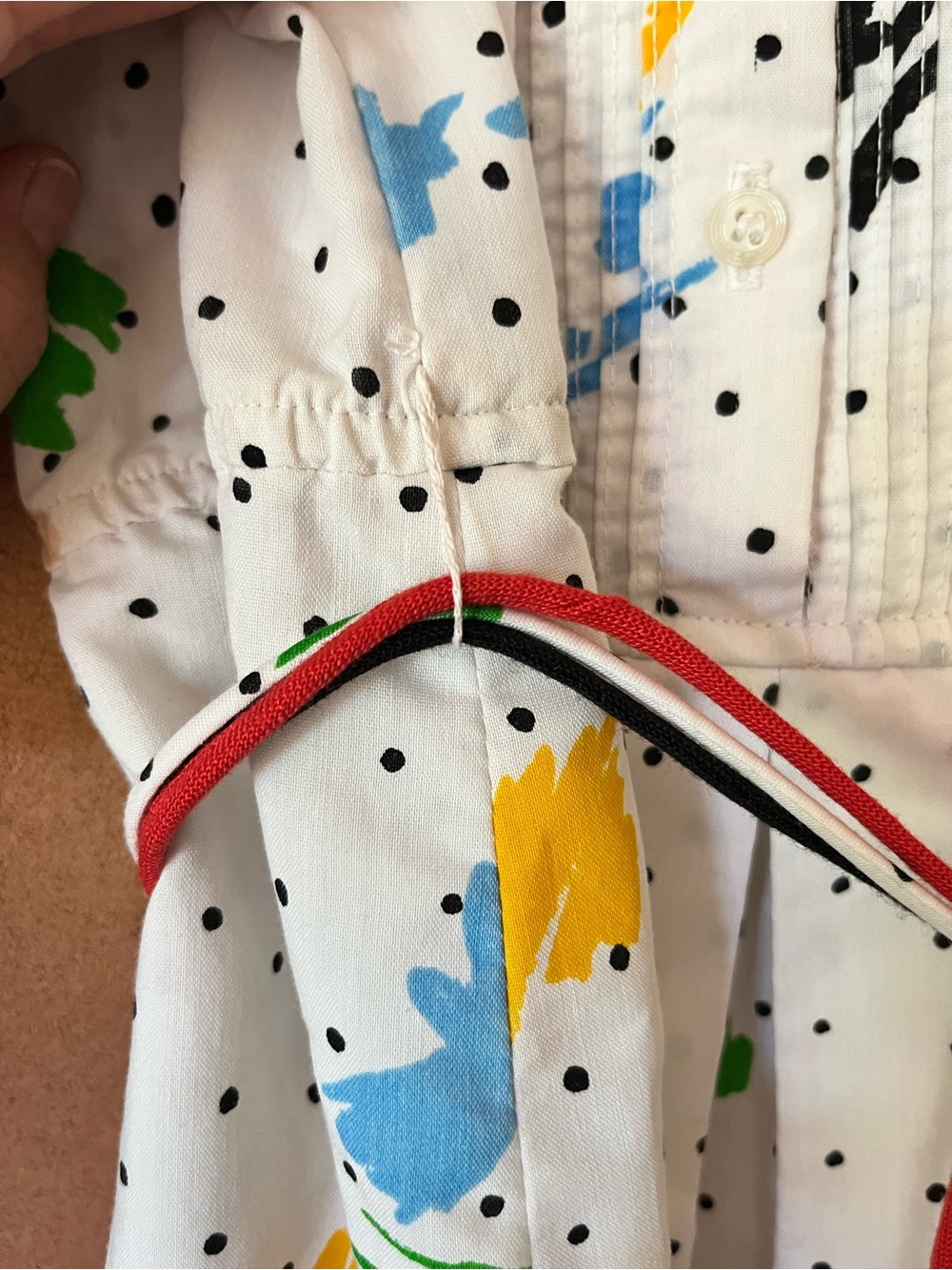 Vintage Leslie Fay retro design dress - Picture 8 of 13